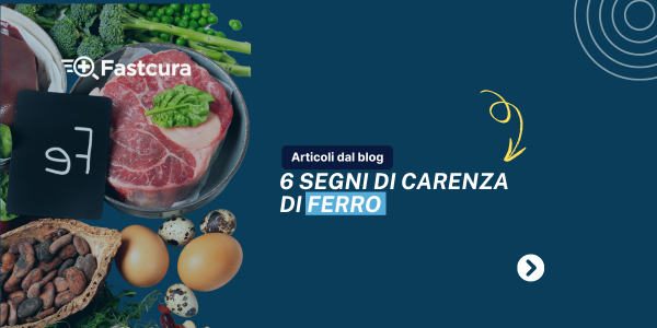 6 segni che indicano una carenza di ferro nell'alimentazione