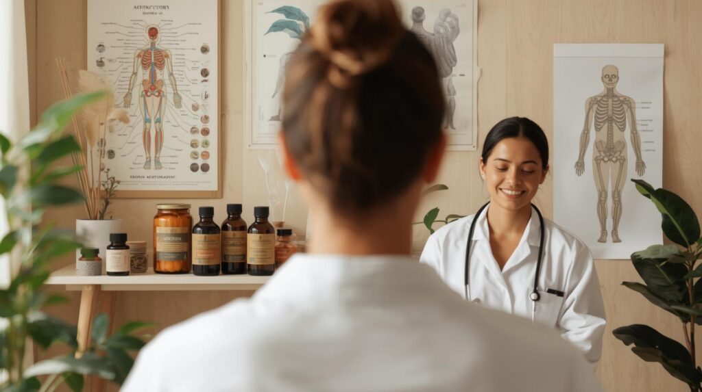 terapie complementari- terapeuta a colloquio con paziente